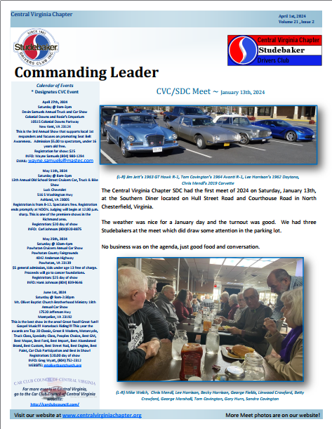 Click to view the April 1, 2024 newsletter