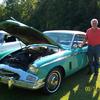 Rodger Hargis with his 1955 Studebaker President