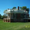 Poplar Forest main house view from the rear