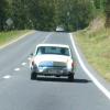 Don Jones & Diana Davis took the lead in Concord, Virginia, in their 1963 Studebaker GT Hawk
