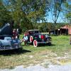 Another view of the 1941 Studebaker Champion and the 1931 Studebaker Roadster