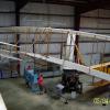 Replica of Wright Brothers first powered flight plane