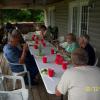 Enjoying our International Drive Your Studebaker day cook-out