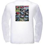 CVC Long Sleeved Custom T with Members Car displayed on back