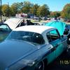 Phil De Vos checking out Rodger Hargis's 1955 Studebaker President