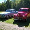 Debbie and Jim Jett's 1963 Studebaker GT Hawk R-1 and Mike Welch's 1941 Studebaker Custom