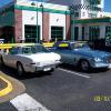 Maze & Linwood Melton 1963 Studebaker Avanti R2, Debbie & Jim Jett 1963 Studebaker GT Hawk R1.