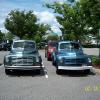 Jim Beadle's 1953 Studebaker 2R pickup, Kim & Eric Branch's (guest) 1950 Studebaker 2R pickup, 