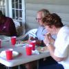 (L-R) Ted Johnson, Preston Young, Becky Harrison