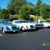 The group arrive at Charley's Restaurant in Lynchburg, Virginia, after leaving Poplar Forest 