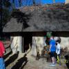 Representation of English settlers house at Henricus