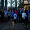 (L-R) Debbie Jett, Our Henricus Guide, Alexis & Darryl Terretta, Mike Welch with grandsons Rocko and Jake, Linwood Melton, Martin Pajka, Maze Melton, Marjorie & Fred Meiners