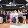 (L-R) Don FitzSimons, Larry Zirkle, Fred & Marjorie Meiners, Dwight & Nancy FitzSimons, Nelson Driver, Betsy & Preston Young, Diana Davis, Janet & Pat Monroe, James Marshall, Becky & Lee Harrison, Jim Jett, Cecil Handy, Don Jones, Elaine
Handy