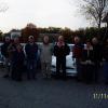 (L-R) Chris Mendl, Fred & Margie Meiners , George Marshall, Herman Gantt, Lee Harrison, Fran and Dan Verjinski , Linwood Melto