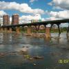 View from the  T. Tyler Potterfield Bridge of the James River