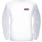 CVC Long Sleeved Custom T-Front